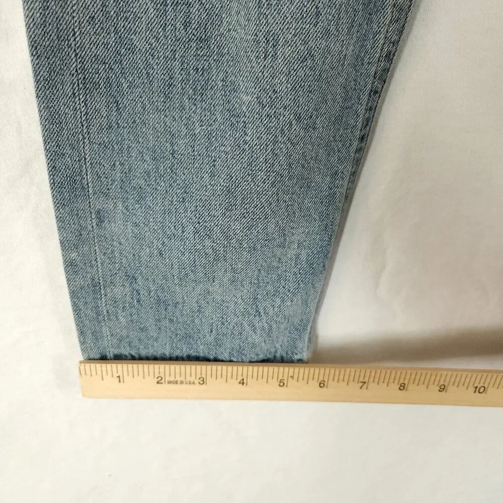 AGOLDE 90's Loose Fit Jeans Womens 25 Distressed High Rise Button Fly - Picture 12 of 13